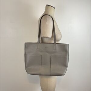 Anne Klein Gray Large Shoulder Tote Bag Purse
